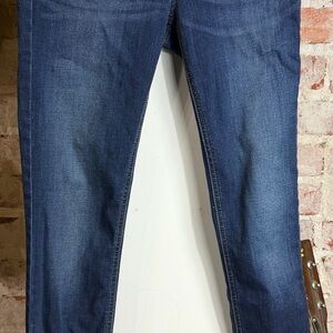 Classic Blue Women's Ankle Jeans